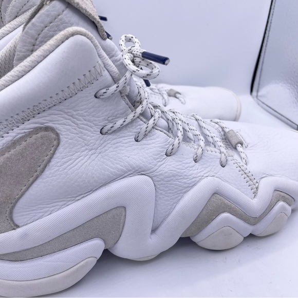 Adidas hi-top crazy 8 adv white running original sneakers Size 7 - Picture 3 of 12